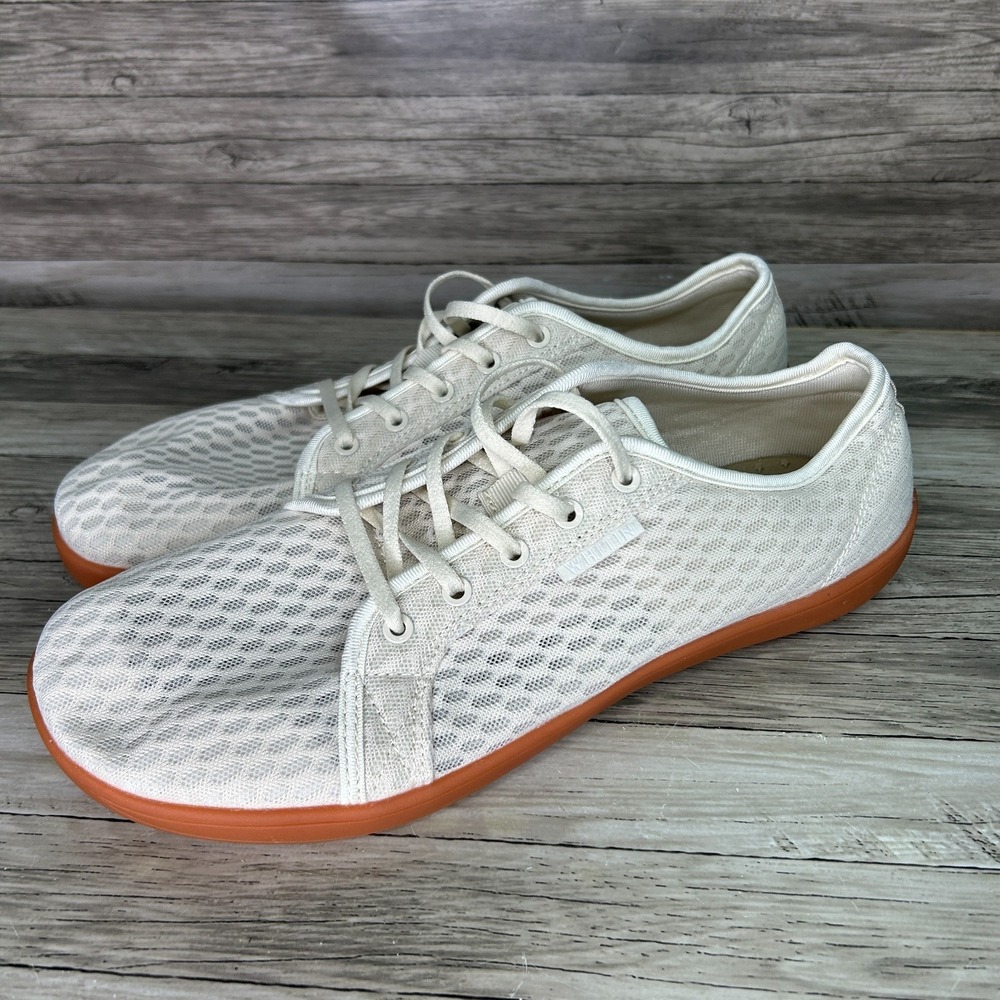 WHITIN Amphibious Mens Water & Land Shoes Barefoot Minimalist Sz 45 Beige